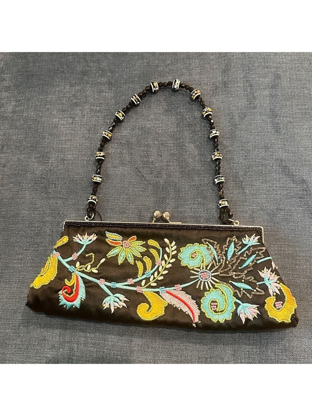 Vintage Beaded Evening Bag by Chateau. Excellent pre owned condition.
